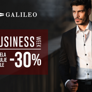 Galileo business week -30% na odijela, košulje i cipele!
