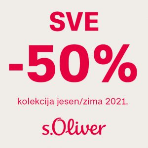s.Oliver -50% na SVE