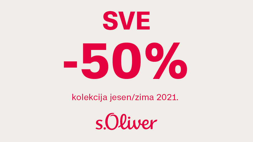 s.Oliver -50% na SVE